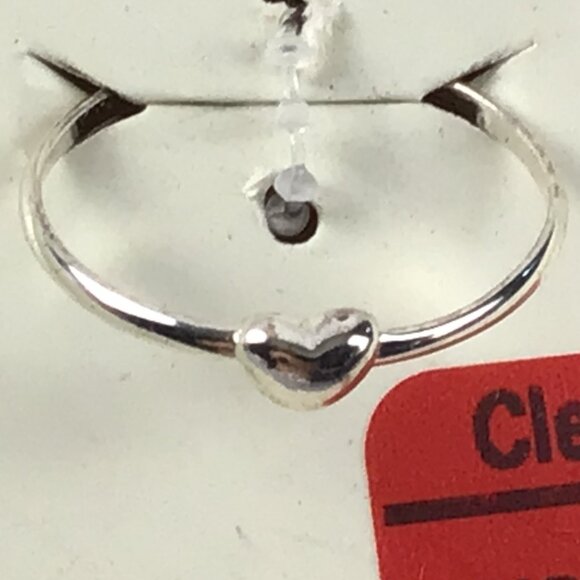 MARSALA & CO Sterling Silver Heart Ring Size 8 - Picture 1 of 4